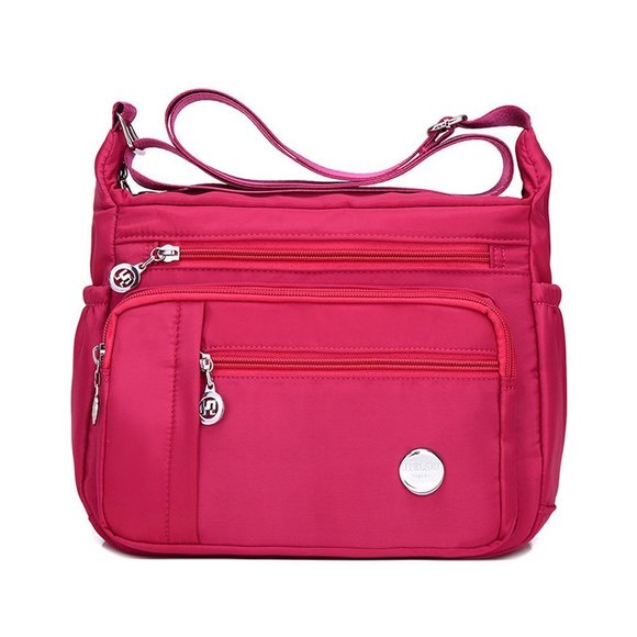 Shoulder Bags Travel Handbag Messenger Cross Body Nylon Bags With Uwu :| - Picture 1 of 7